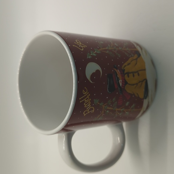 4 Ceramic Mugs tii Collections Winter Snowmen by Jo Moulton For Christmas - Picture 3 of 10